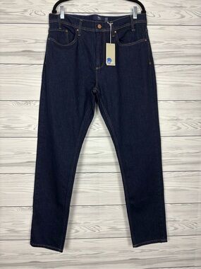 Boden Men’s Slim Fit Dark Wash Jeans Size 36/32 NWT